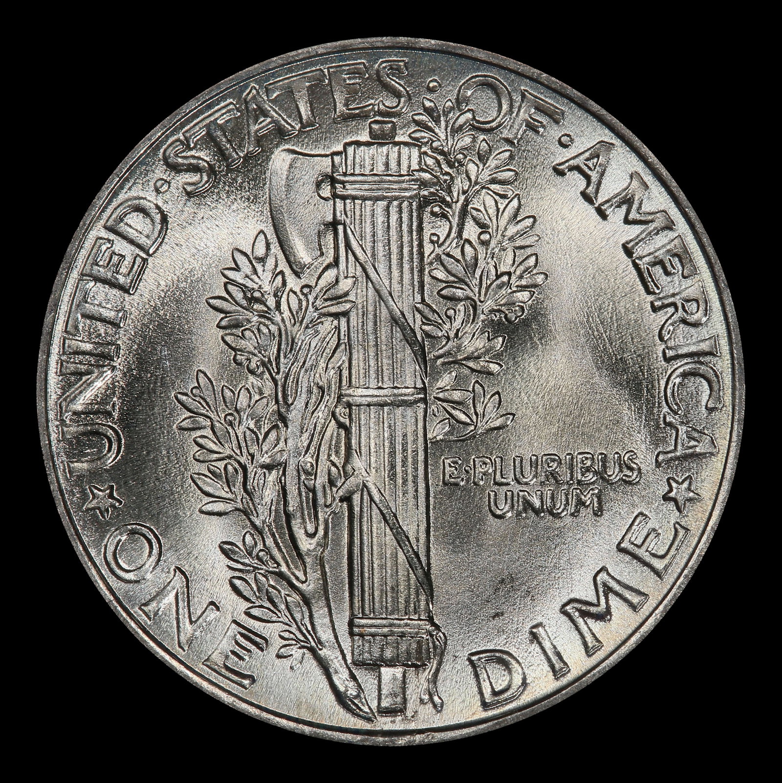 1940-p Mercury Dime Near Top Pop! 10c ms68 FSB SEGS - 3