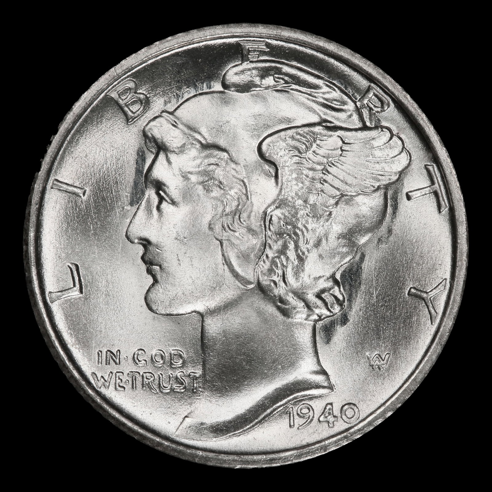 1940-s Mercury Dime Near Top Pop! 10c ms68 FSB SEGS - 2