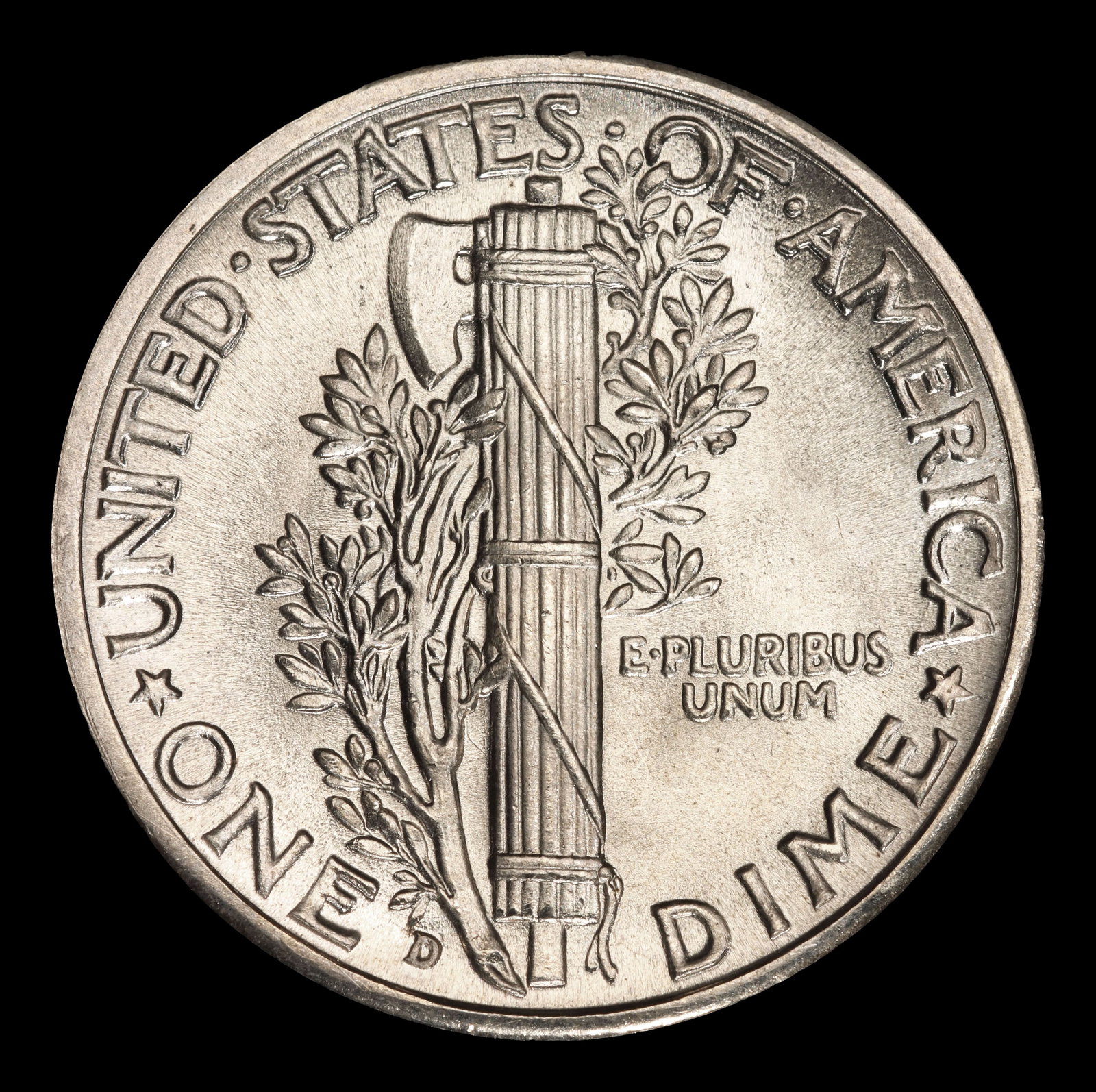 1941-d Mercury Dime 10c ms67 fsb SEGS - 3