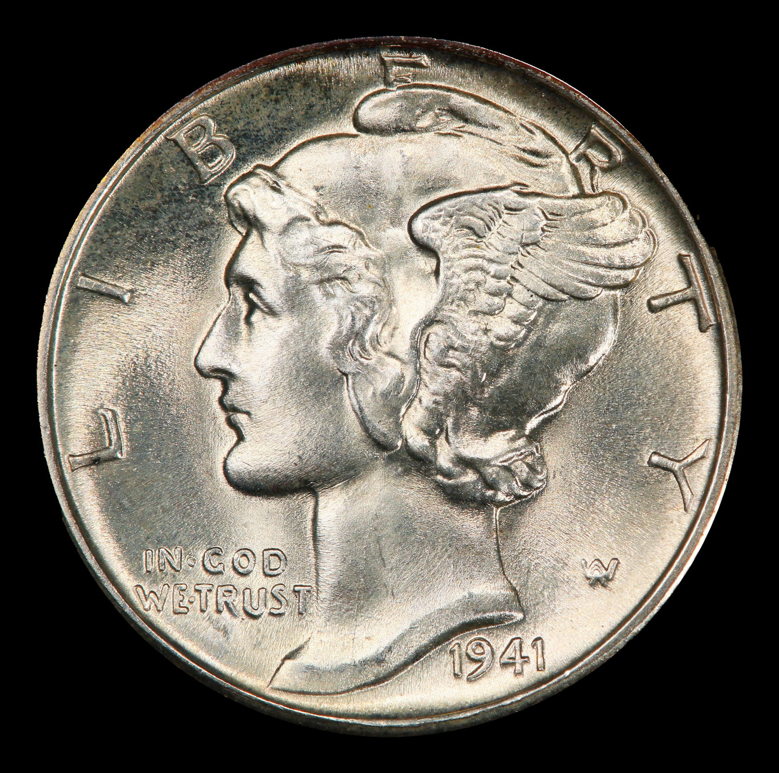 1941-d Mercury Dime 10c ms67 fsb SEGS - 2