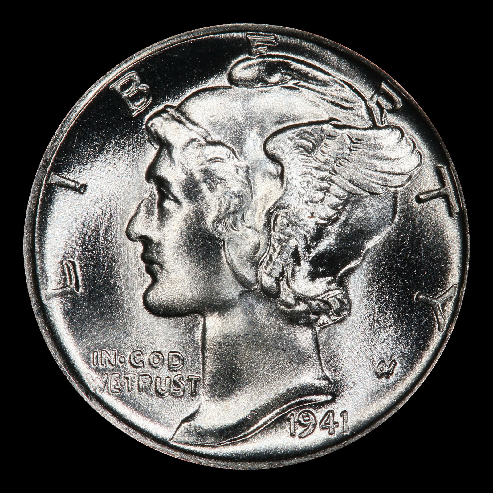 1941-p Mercury Dime Near Top Pop! 10c ms68 FSB SEGS - 2