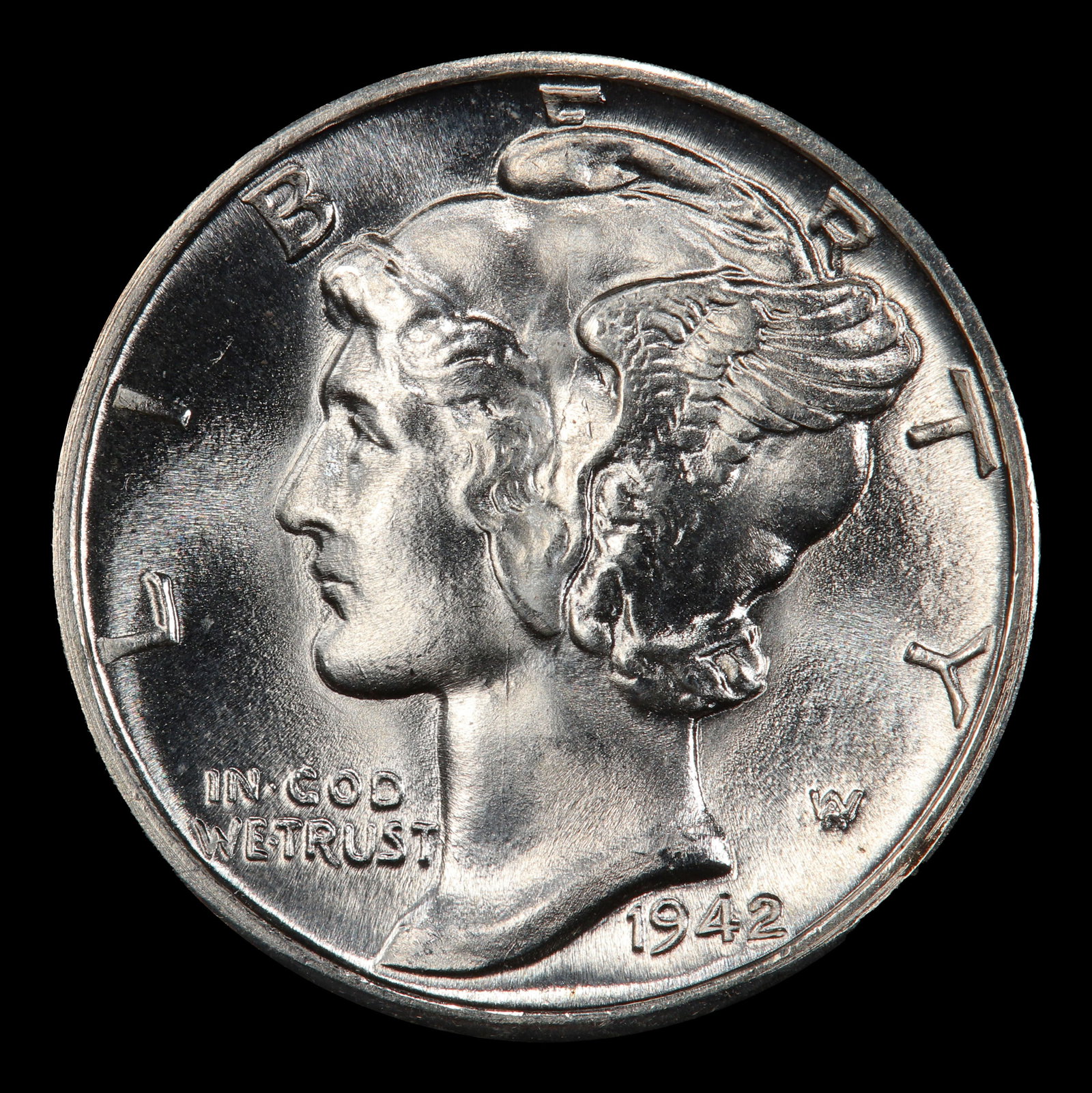 1942-d Mercury Dime Near Top Pop! 10c ms68 FSB SEGS - 2