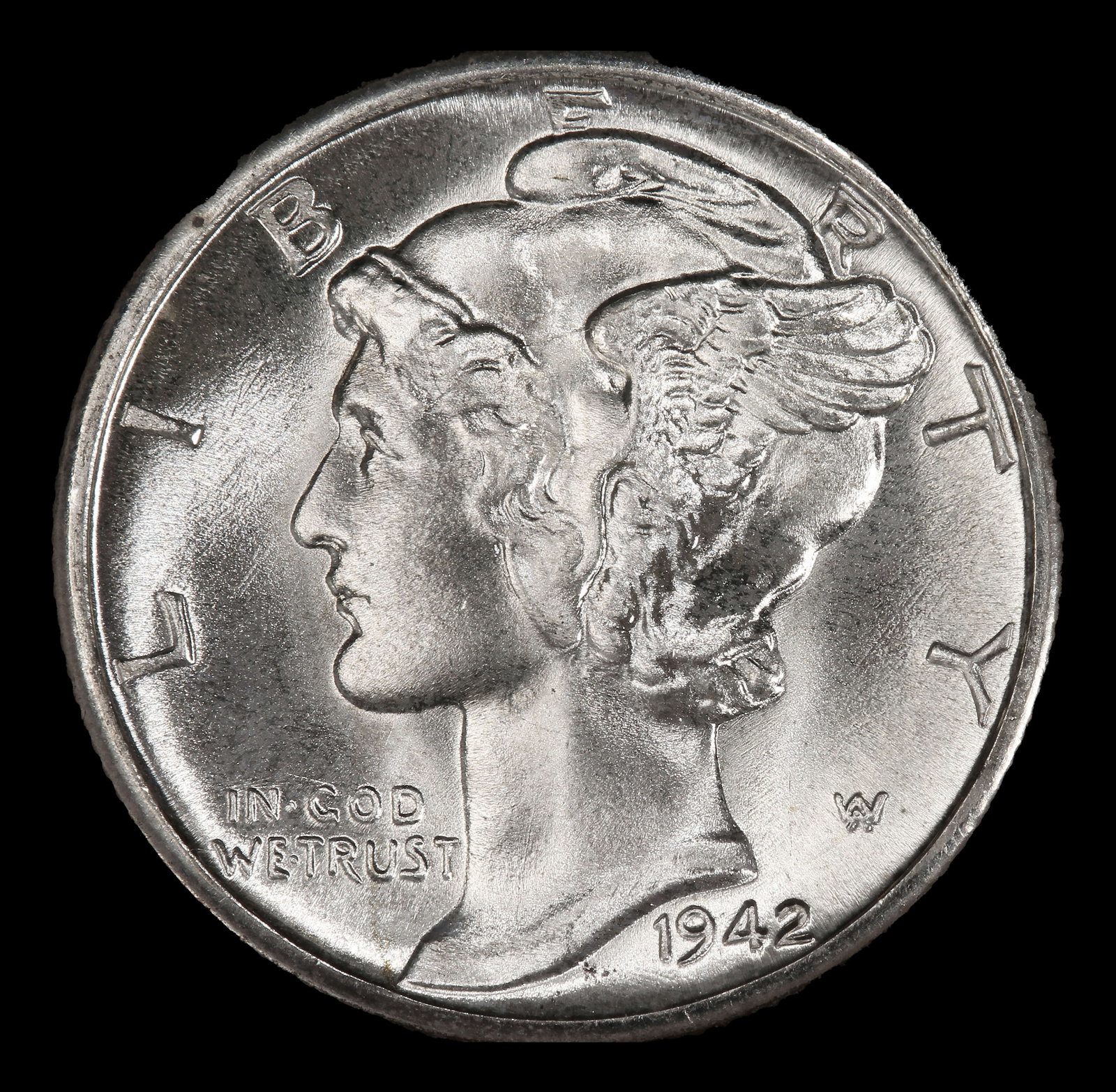 1942-d Mercury Dime Near Top Pop! 10c ms68 FSB SEGS - 2