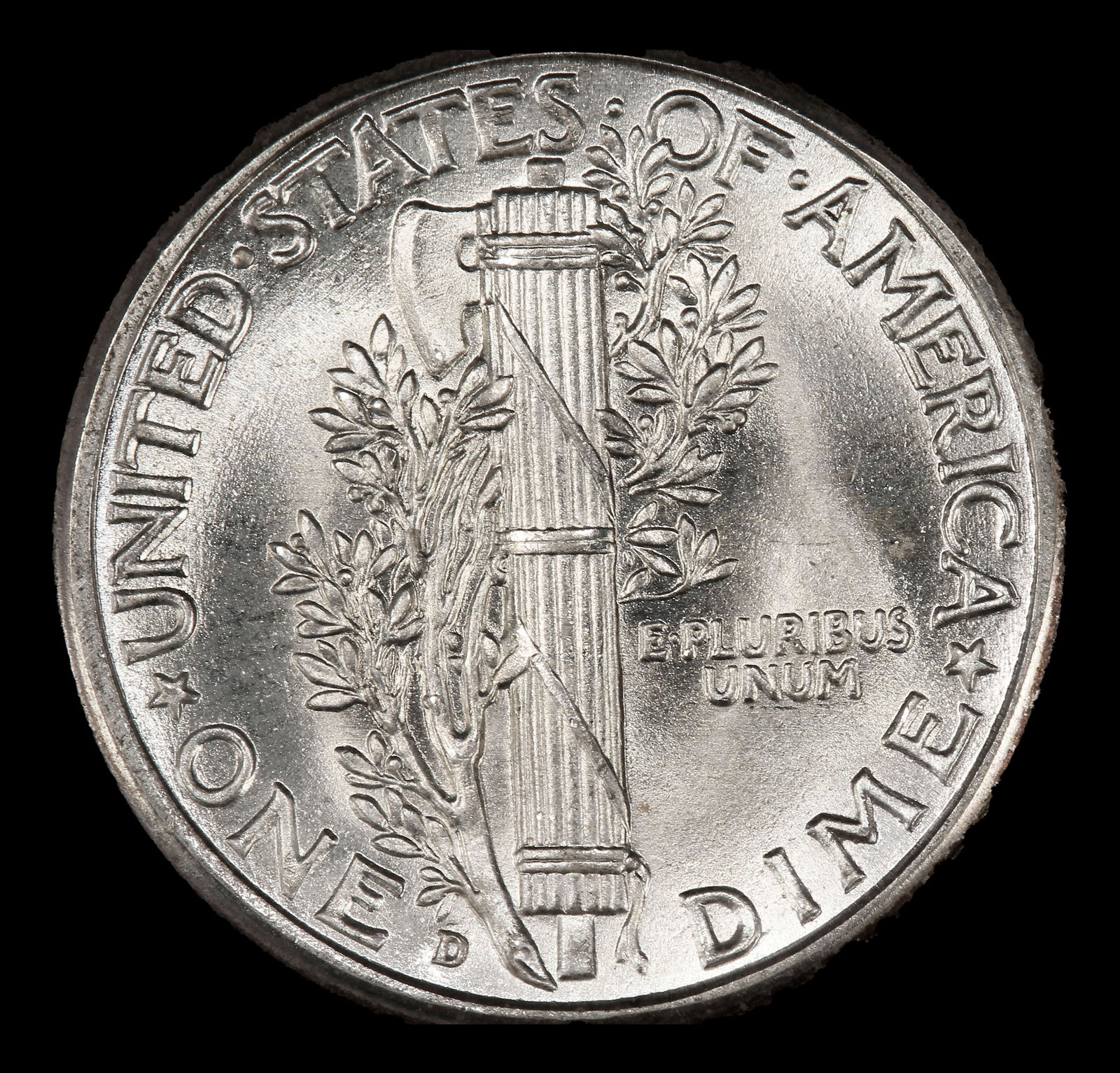 1942-d Mercury Dime Near Top Pop! 10c ms68 FSB SEGS - 3