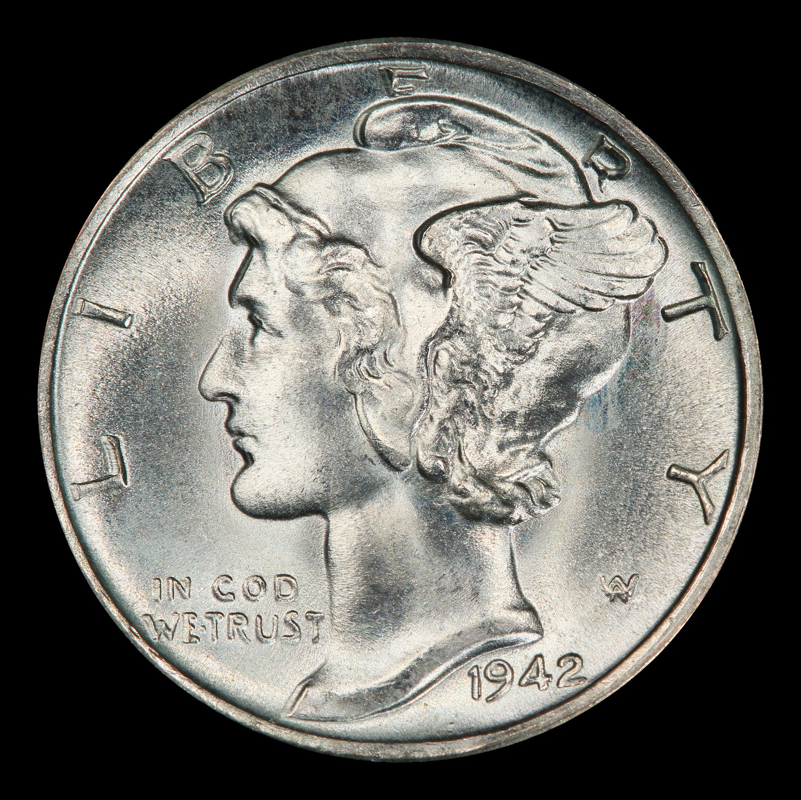 1942-s Mercury Dime Near Top Pop! 10c ms68 FSB SEGS - 2