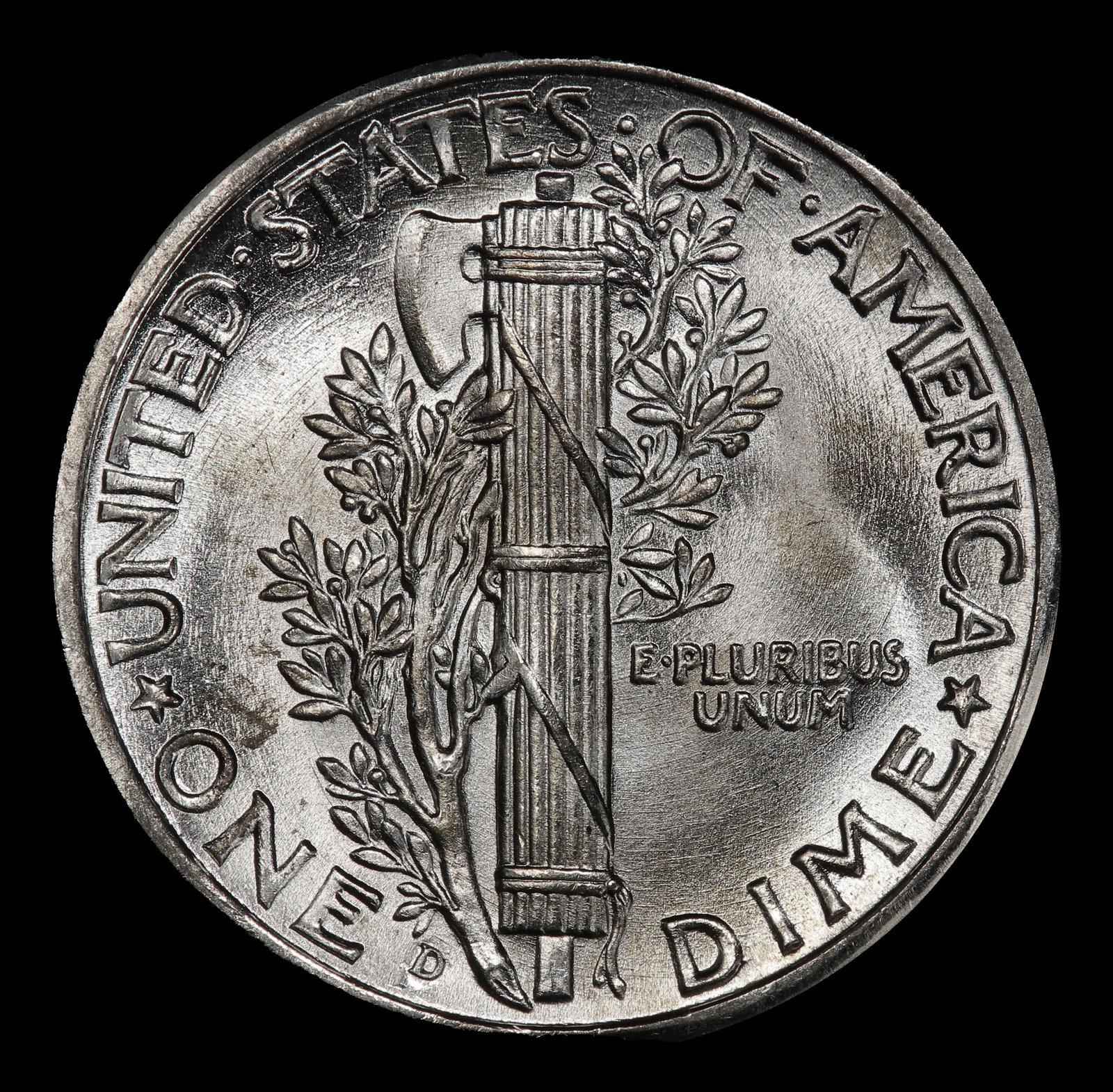 1944-d Mercury Dime Near Top Pop! 10c ms68 FSB SEGS - 3
