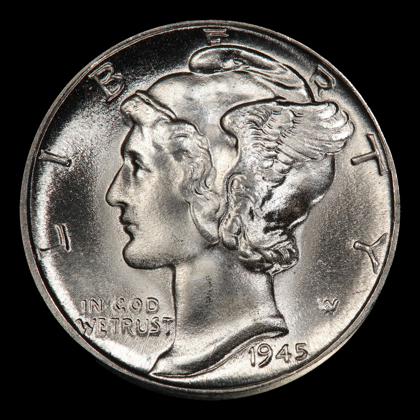 1945-d Mercury Dime Near Top Pop! 10c ms68 FSB SEGS - 2