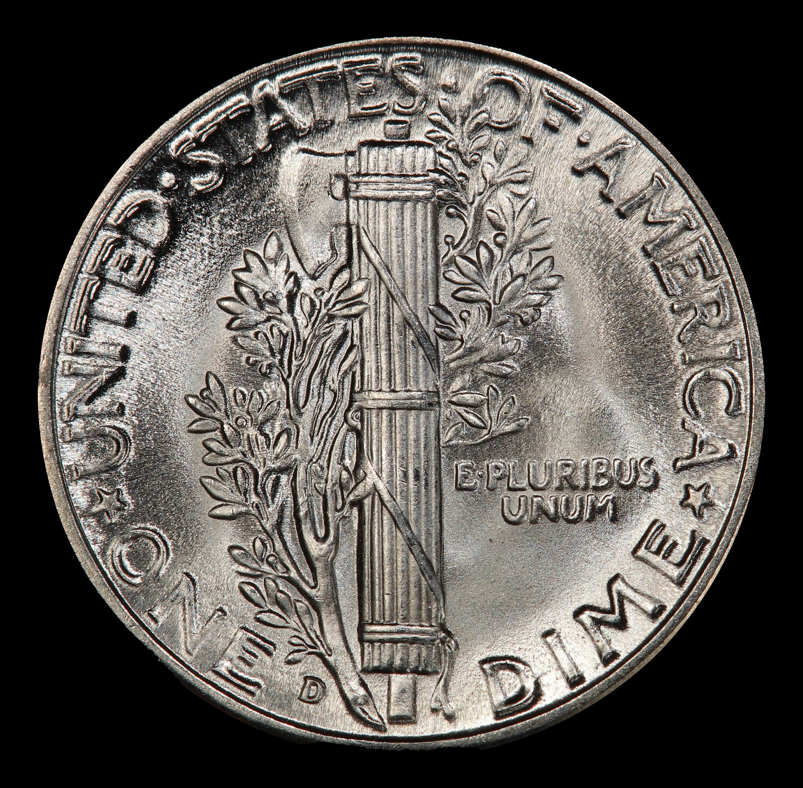 1945-d Mercury Dime Near Top Pop! 10c ms68 FSB SEGS - 3