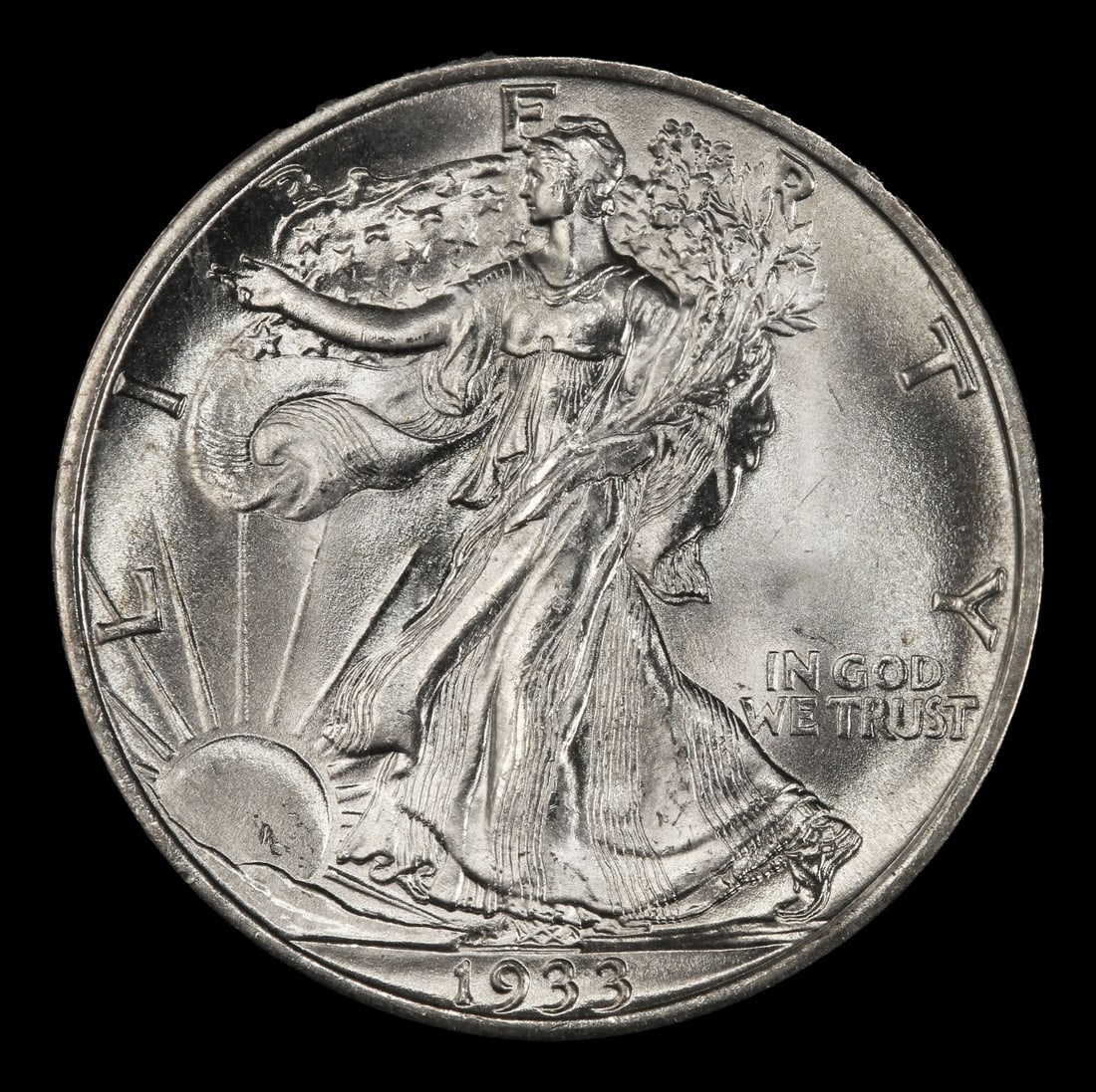 1933-s Walking Liberty Half Dollar 50c ms65 SEGS - 2