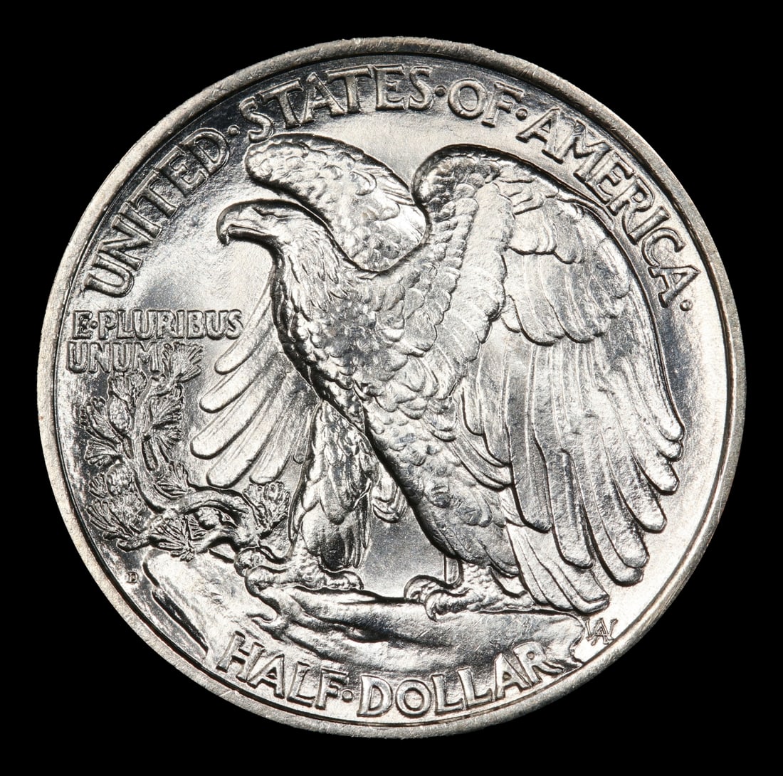 1934-d Walking Liberty Half Dollar 50c ms65 SEGS - 3