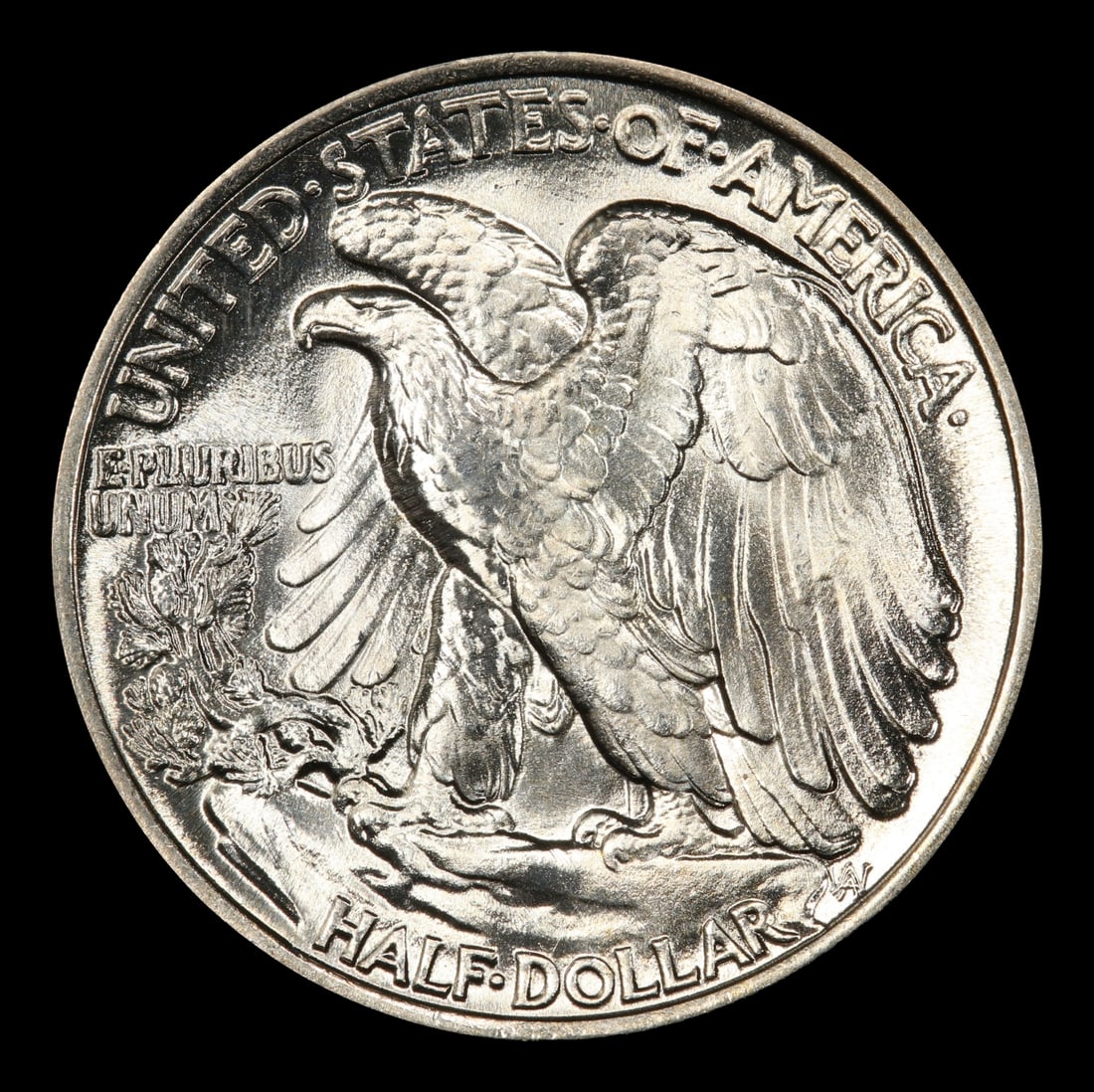 1937-p Walking Liberty Half Dollar Near Top Pop 50c ms67 SEGS - 3