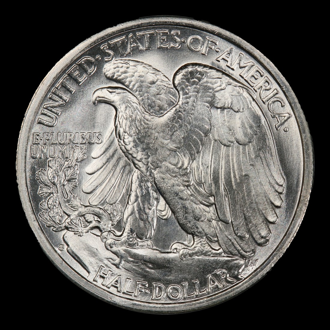 1939-s Walking Liberty Half Dollar 50c ms66+ SEGS - 3