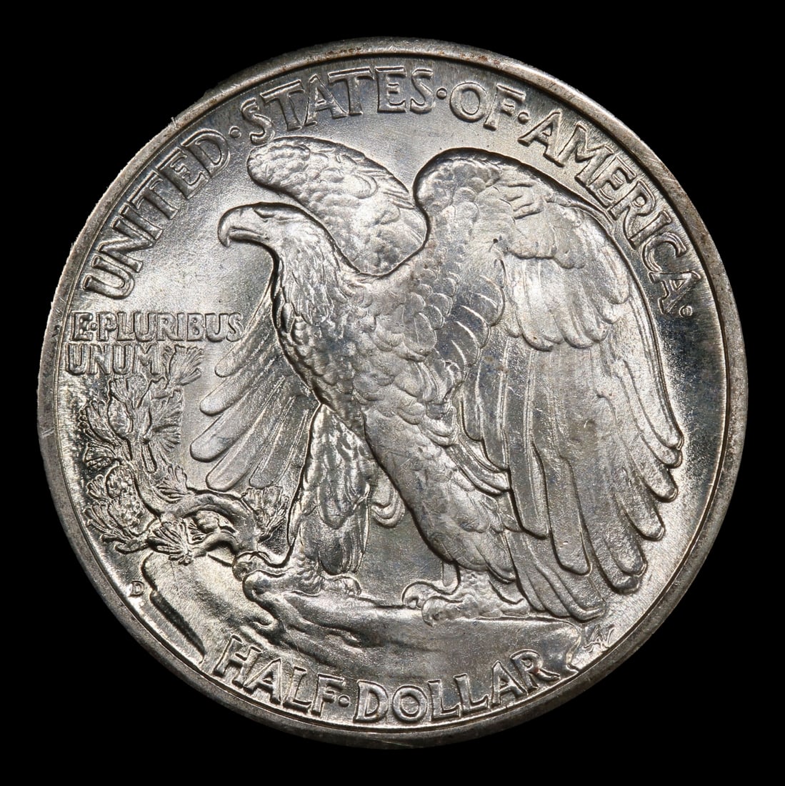 1945-d Walking Liberty Half Dollar 50c ms66+ SEGS - 3