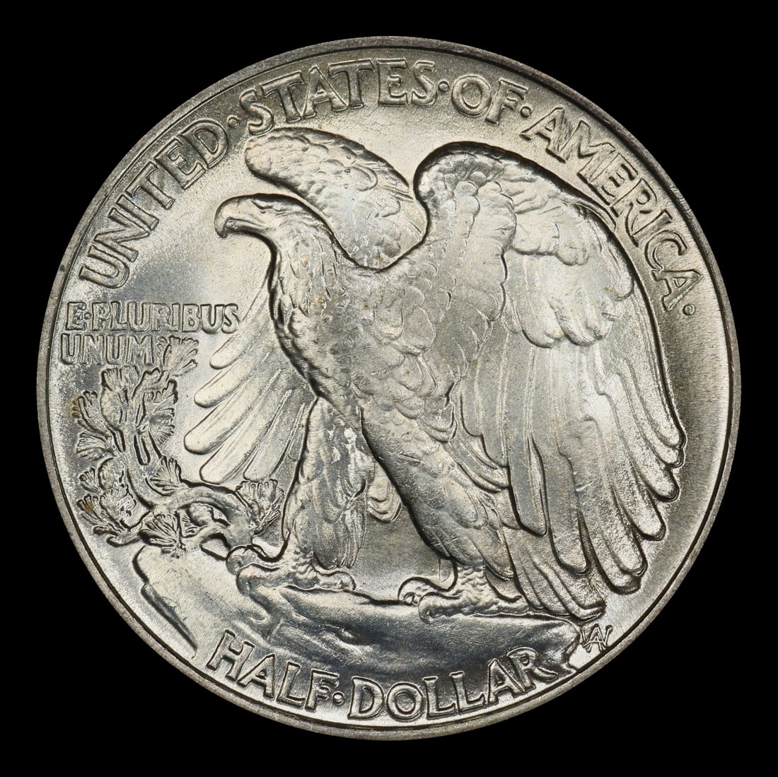 1947-p Walking Liberty Half Dollar Near Top Pop 50c ms67+ SEGS - 3