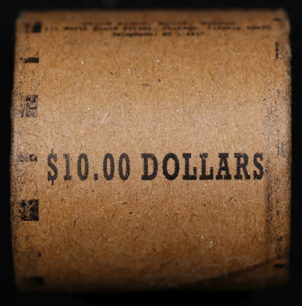 MARSHALL FIELDS 10 Coin Circ Peace $1 Roll Rare BLACK Lvl - 3