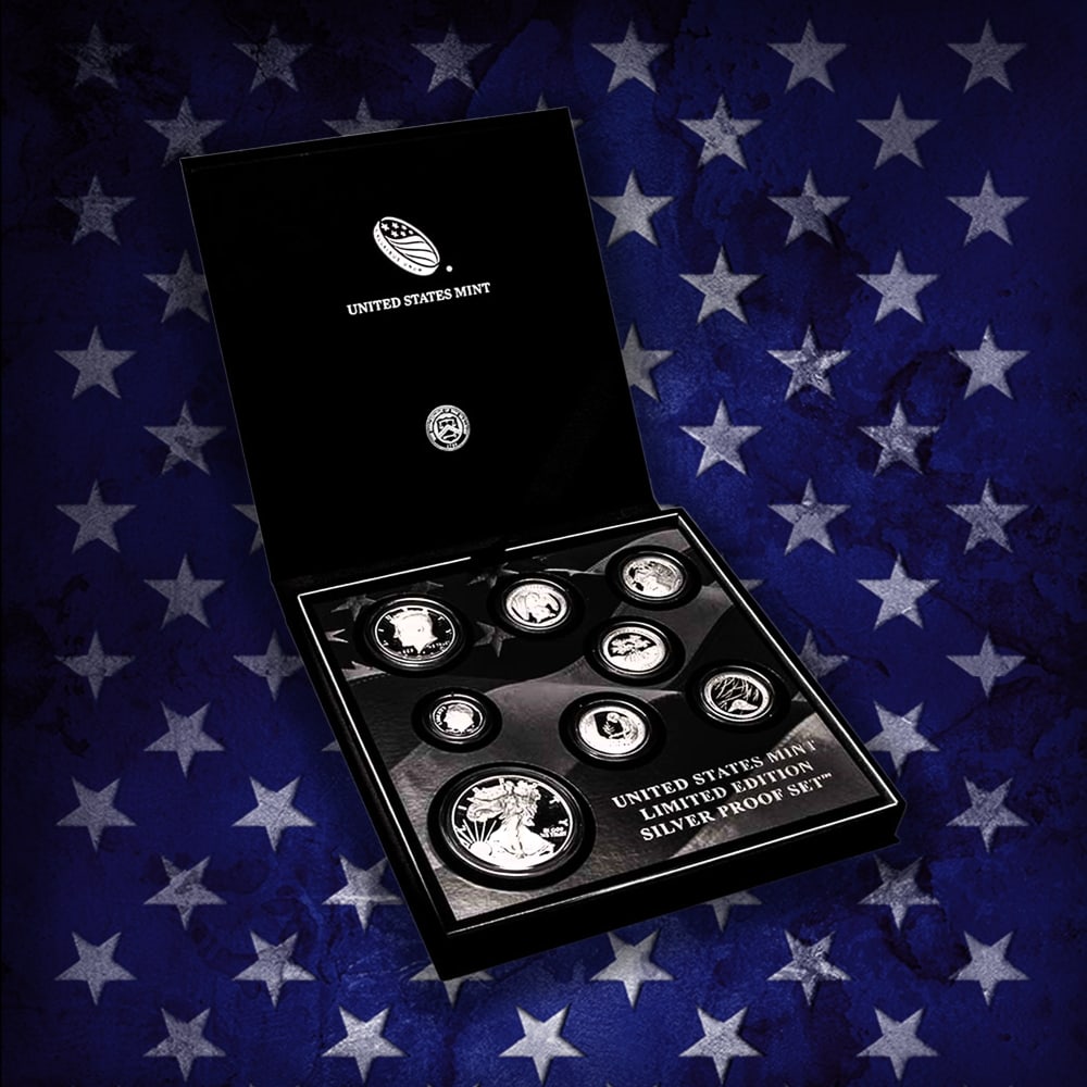 2019-2023 5 Year Set of Limited Edition Silver Proof Sets - 38 Coins Total, 5 Complete Sets Over 11 - 3