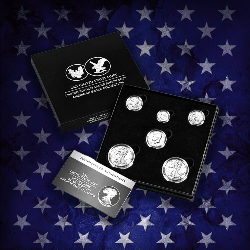 2019-2023 5 Year Set of Limited Edition Silver Proof Sets - 38 Coins Total, 5 Complete Sets Over 11 - 4