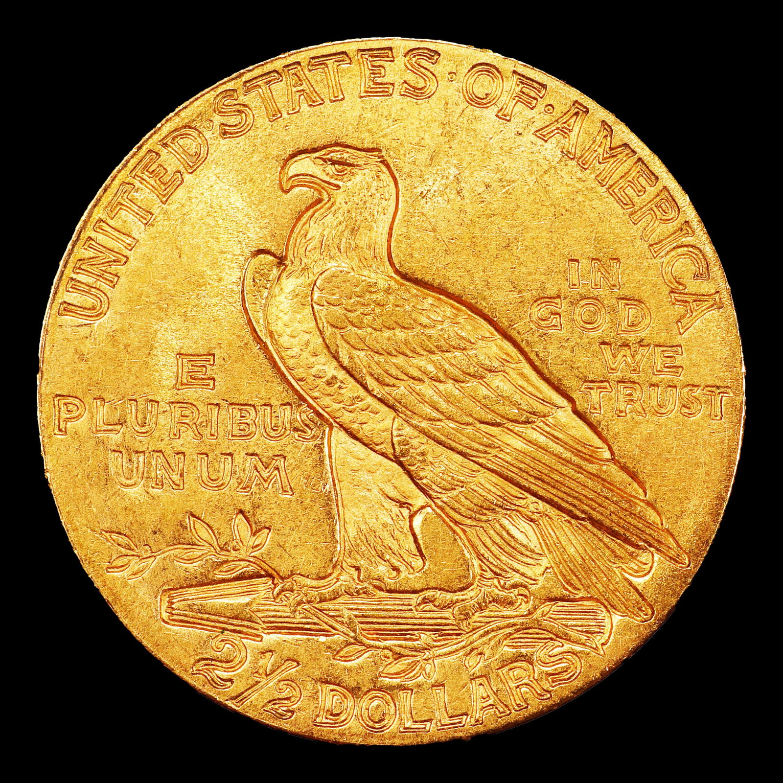 1912-p Gold Indian Quarter Eagle $2 1/2 ms65 SEGS - 3