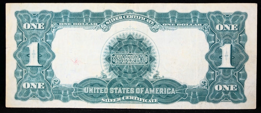 1899 $1 large size Silver Certificate "Black Eagle" Grades Select CU Signatures Speelman/White - 3