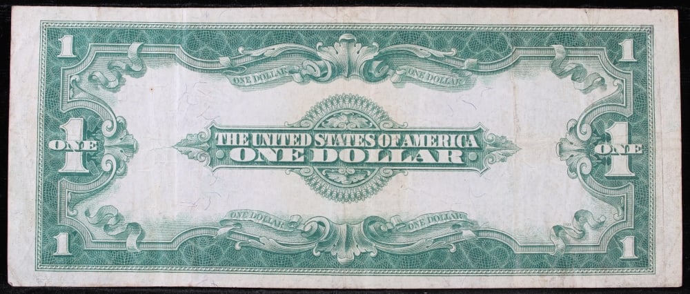 1923 $1 large size Silver Certificate Grades xf+ Signatures Speelman/White - 3