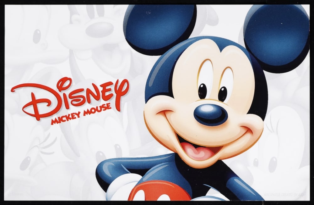 5 PC. Mickey Mouse & Friends Gold Plated Round Collection In Custom Box W/ Special Backer card - 6