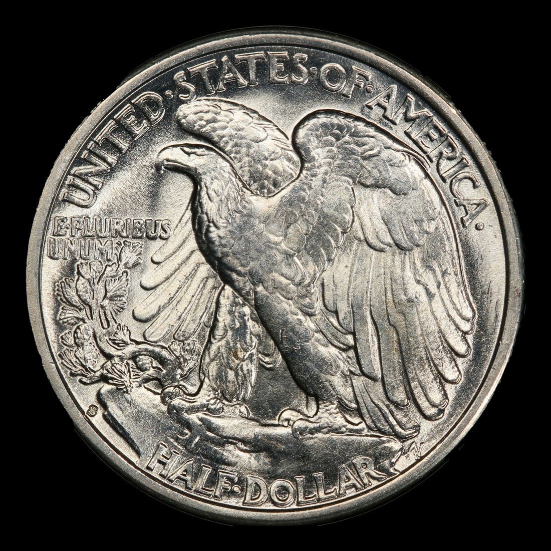 1941-s Walking Liberty Half Dollar 50c Grades ms65 - 3