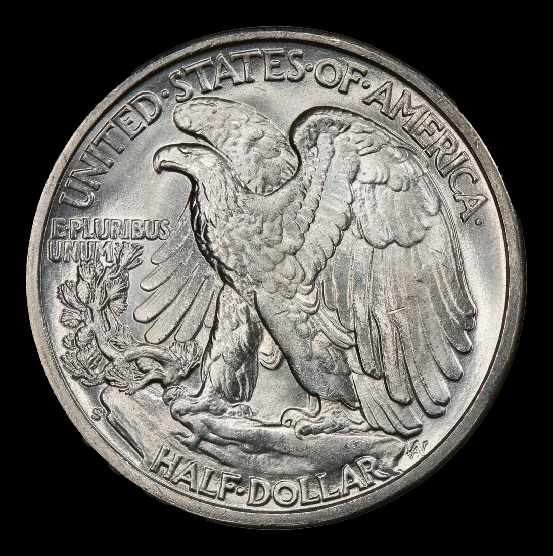 1942-s Walking Liberty Half Dollar 50c Grades ms66 - 3