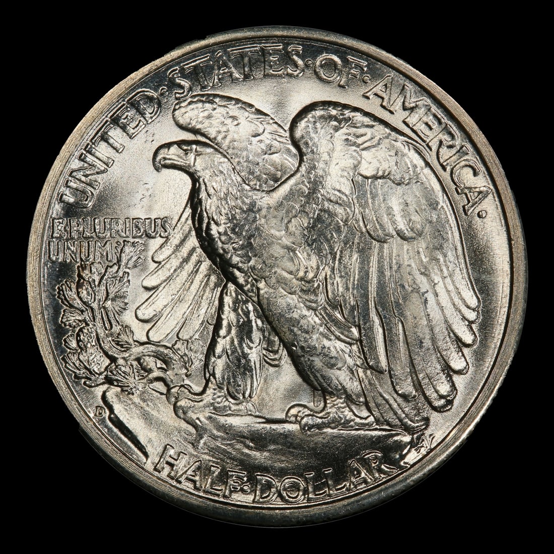 1943-d Walking Liberty Half Dollar 50c ms66+ SEGS - 3