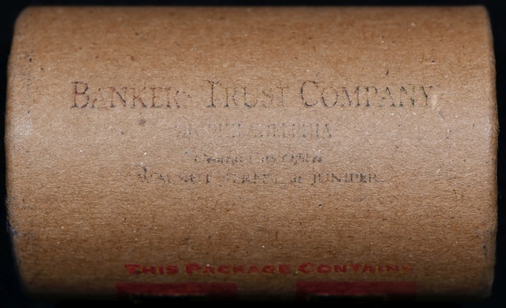 Full solid date 1921-p Uncirculated Morgan silver dollar roll, 20 coins - 4