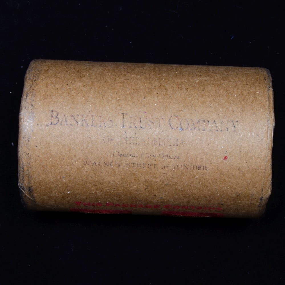 Full solid date 1887-p Uncirculated Morgan silver dollar roll, 20 coins - 4