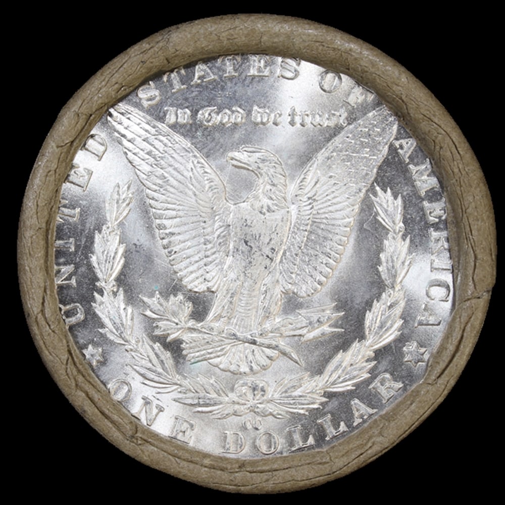 Double CC End SEARS Morgan Unc Dollar $1 Roll Rare 20 CC & CC Ends - 3