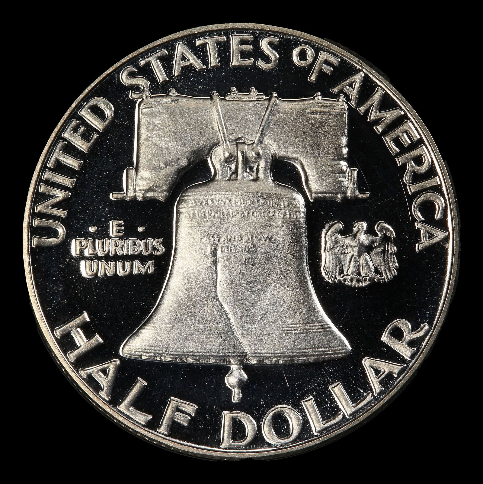 1954 Proof Franklin Half Dollar Near Top Pop! 50c pr68+ DCAM SEGS - 3