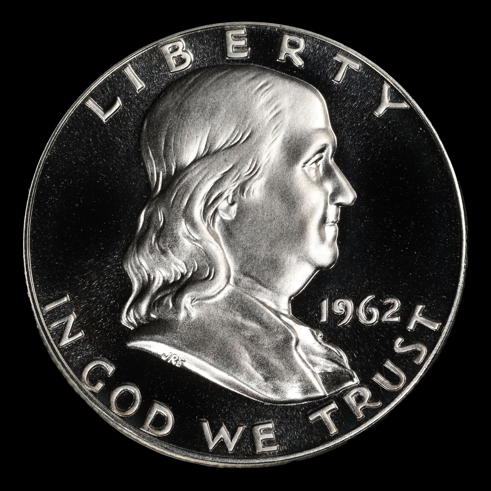 1962 Proof Franklin Half Dollar TOP POP! 50c pr69 DCAM SEGS - 2