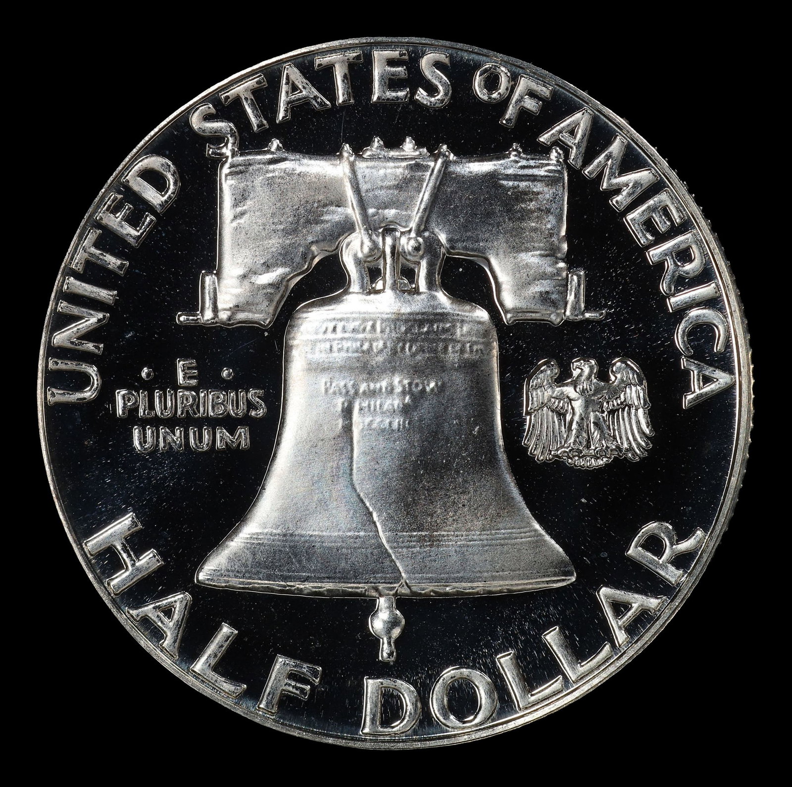 1958 Proof Franklin Half Dollar Near Top Pop! 50c pr68 DCAM SEGS - 3