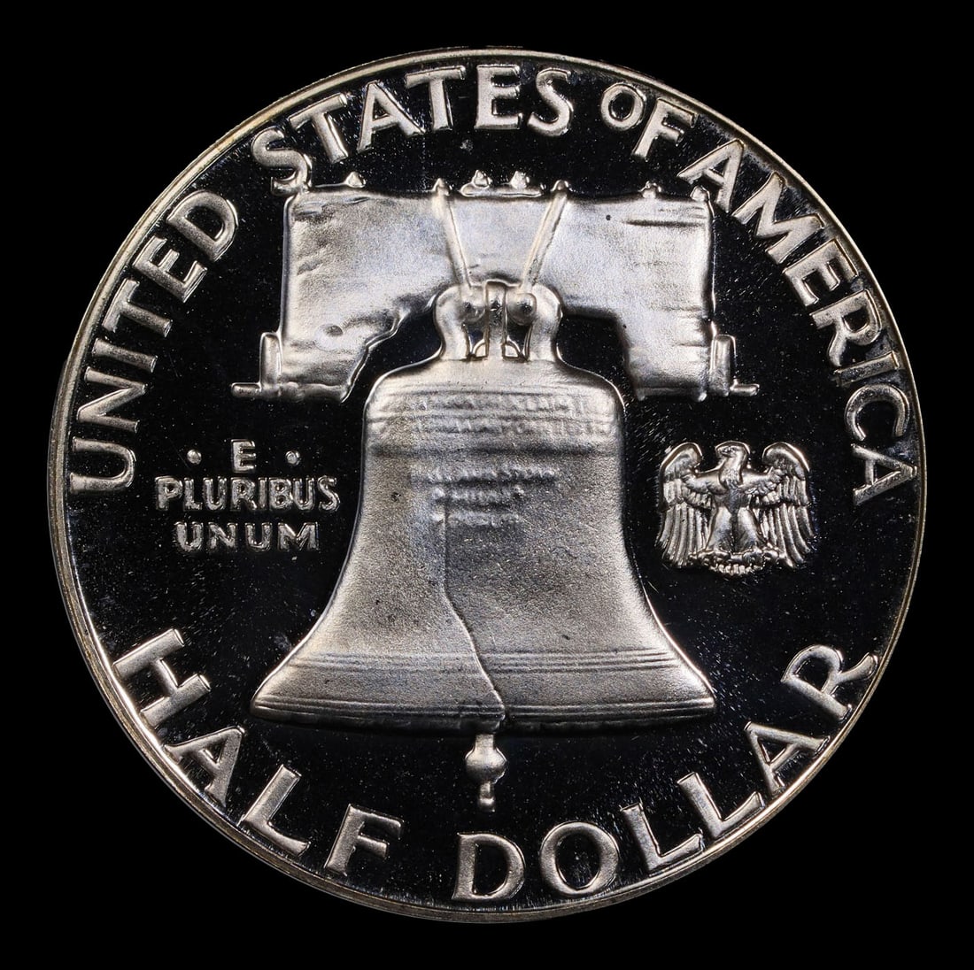 1957 Proof Franklin Half Dollar TOP POP! 50c pr69 DCAM SEGS - 3