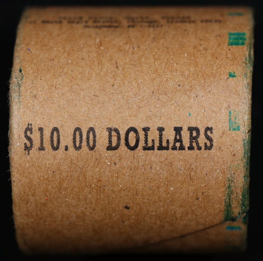 Rare Peace Circ MARSHALL FIELDS 10 $1 Roll Green Level - 3