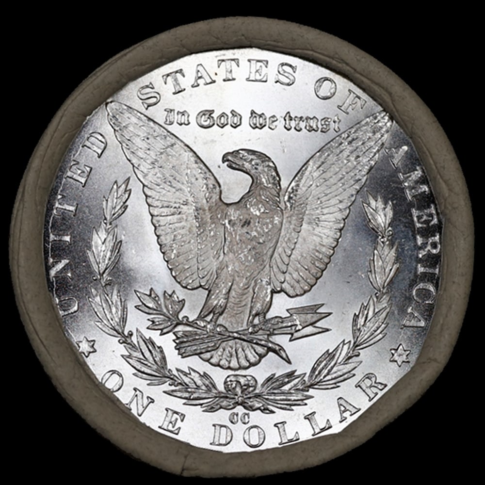 20 Coin SEARS Morgan $1 Roll CC End UNC 1889&CC Ends - 3