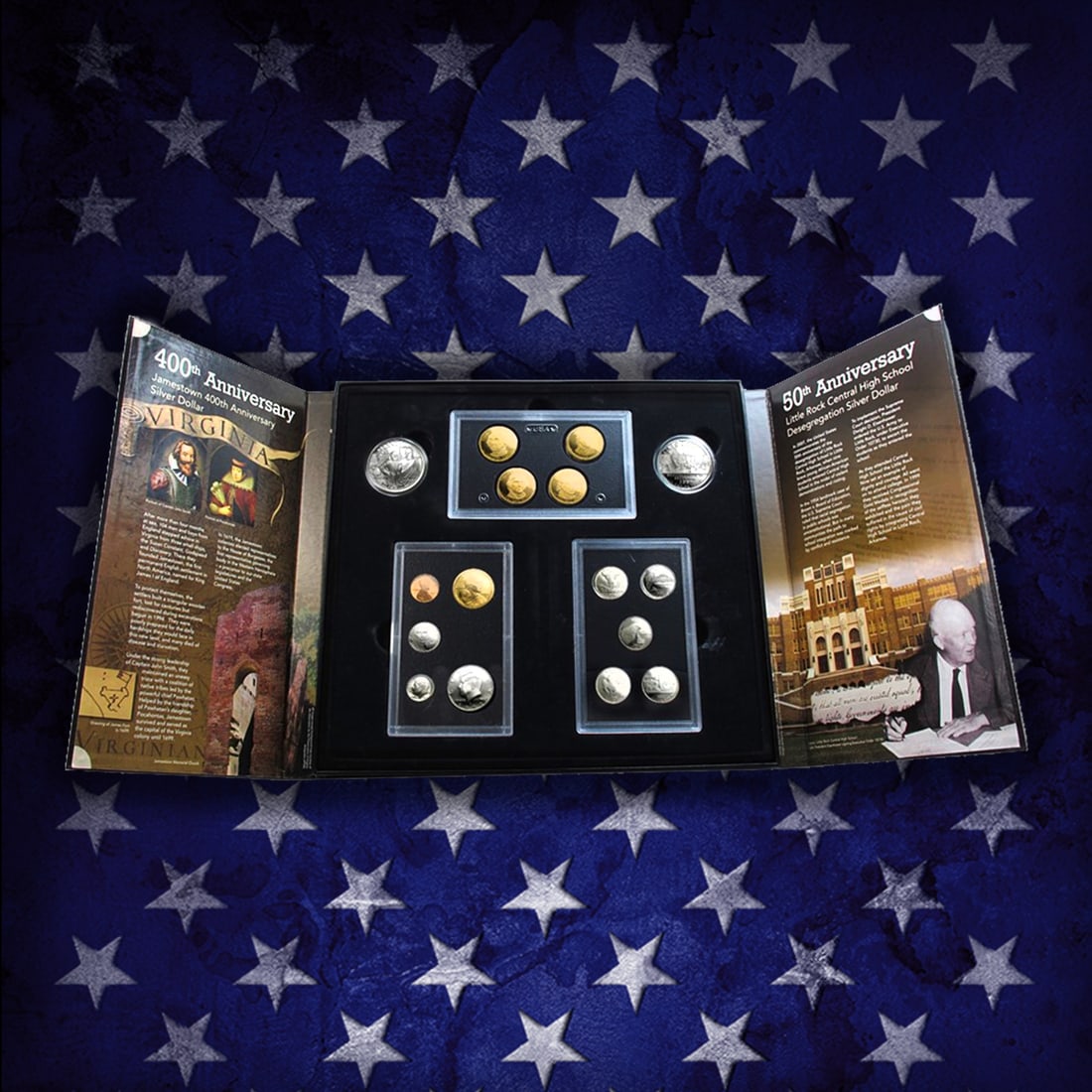 2007-2008 US Mint American Legacy Proof Sets - 31 Coins Total, 2 Complete Sets Over 3oz Of Silver - 3