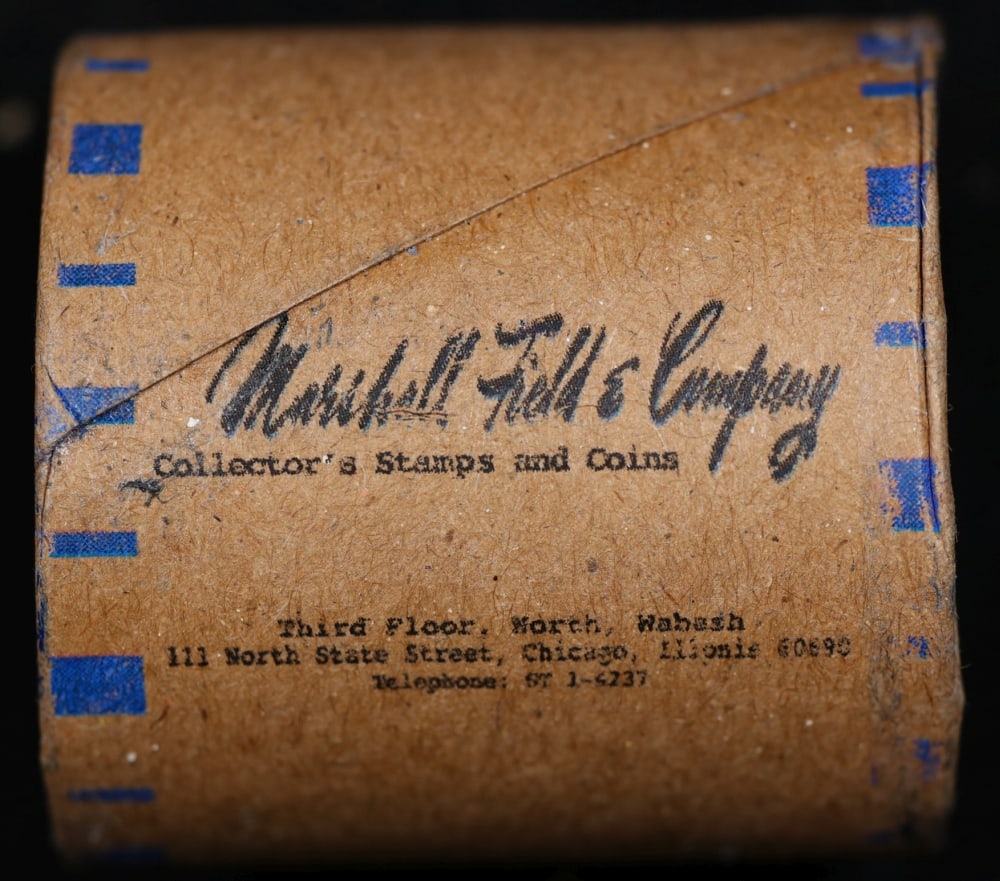 MARSHALL FIELDS 10 Coin UNC Morgan $1 Roll Rare BLUE Lvl - 2