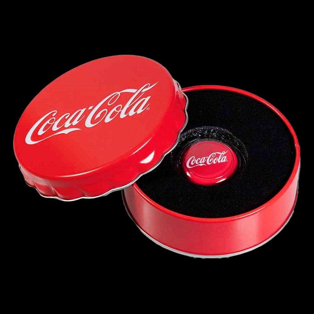 2023 1 Niue Coca Cola Bottle Cap Commerative Coin 6g .999 Silver in Collector Tin with COA COOL! ... - 2