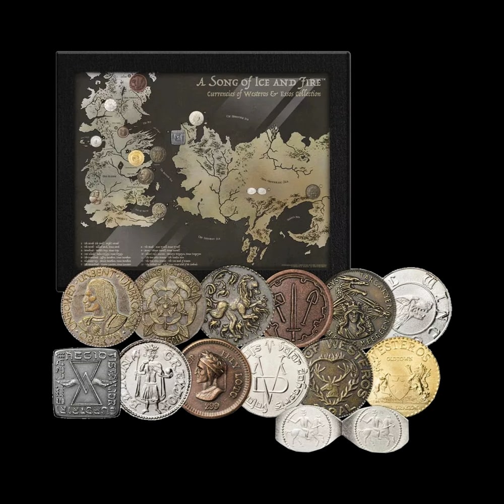 Game of Thrones A Song of Ice and Fire Complete 13 Coin Collection Set Other Toy - 2