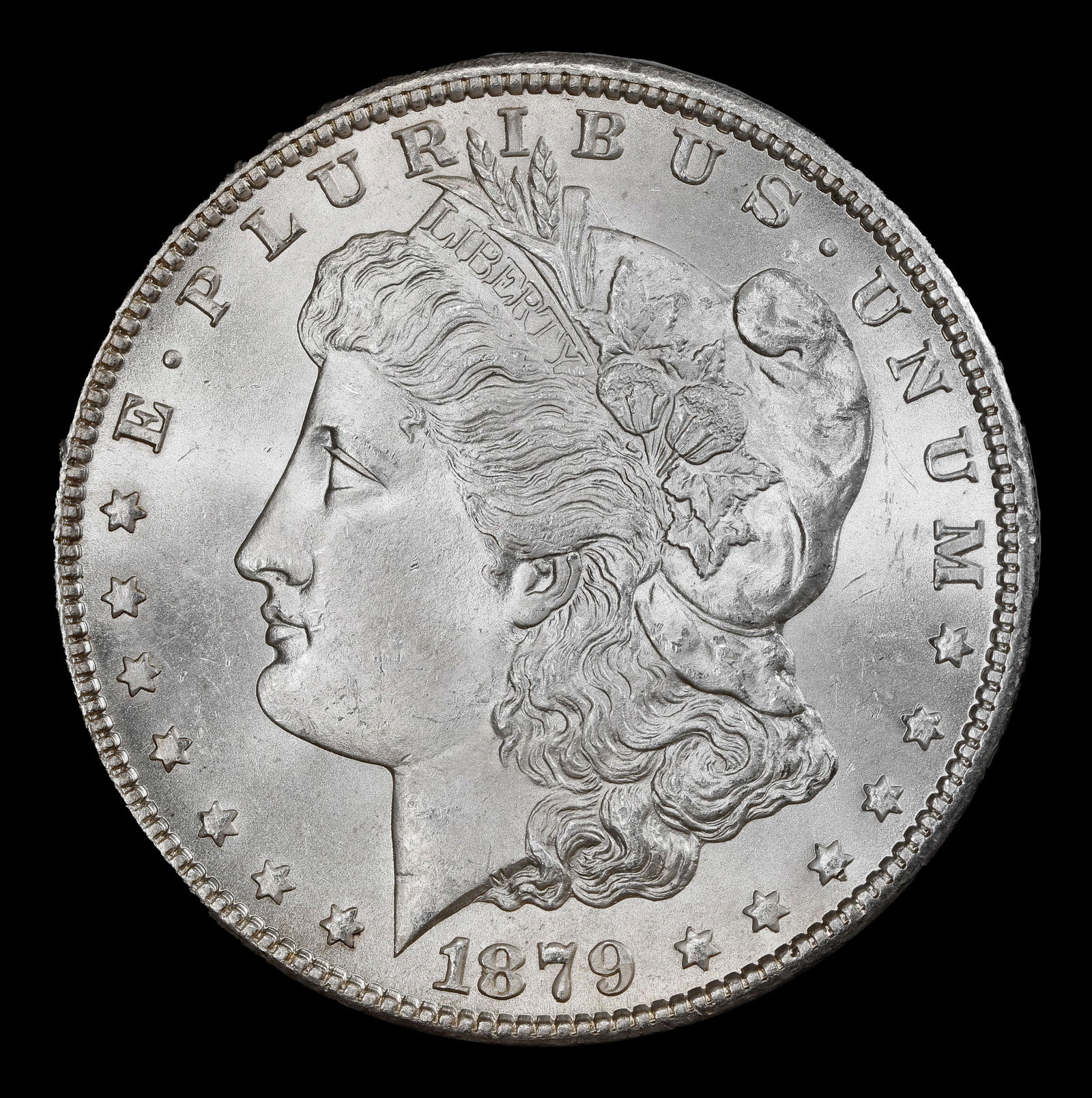 1879-p Morgan Dollar Near Top Pop! $1 ms66+ SEGS - 2