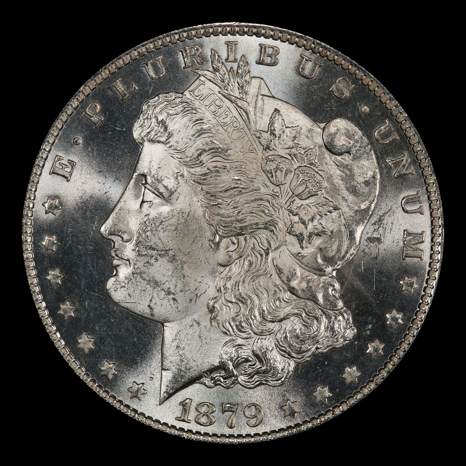 1879-s Morgan Dollar $1 Grades ms62 - 2