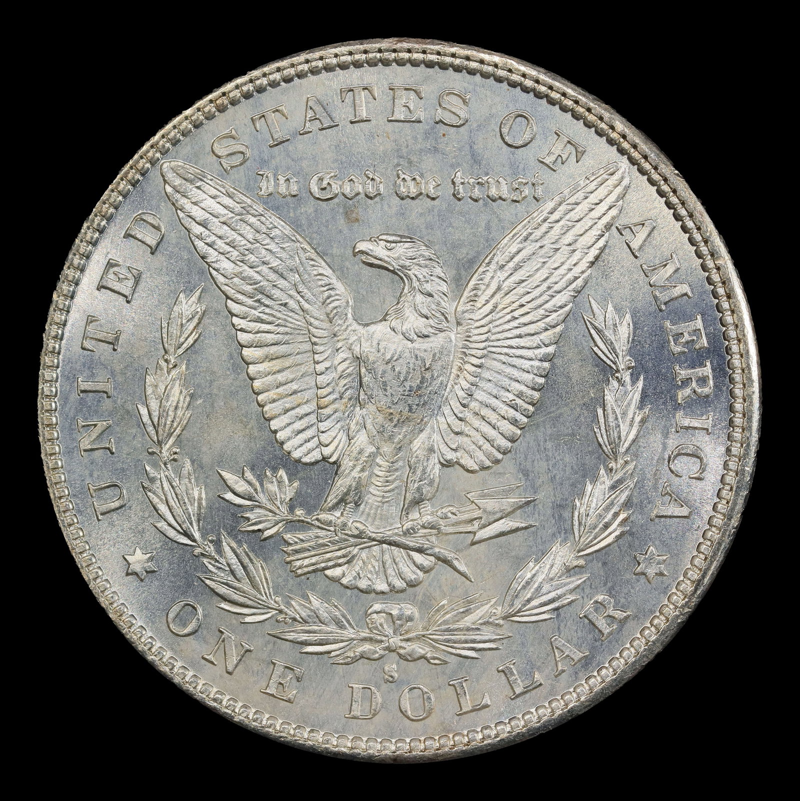 1879-s Morgan Dollar $1 Grades ms63 - 3