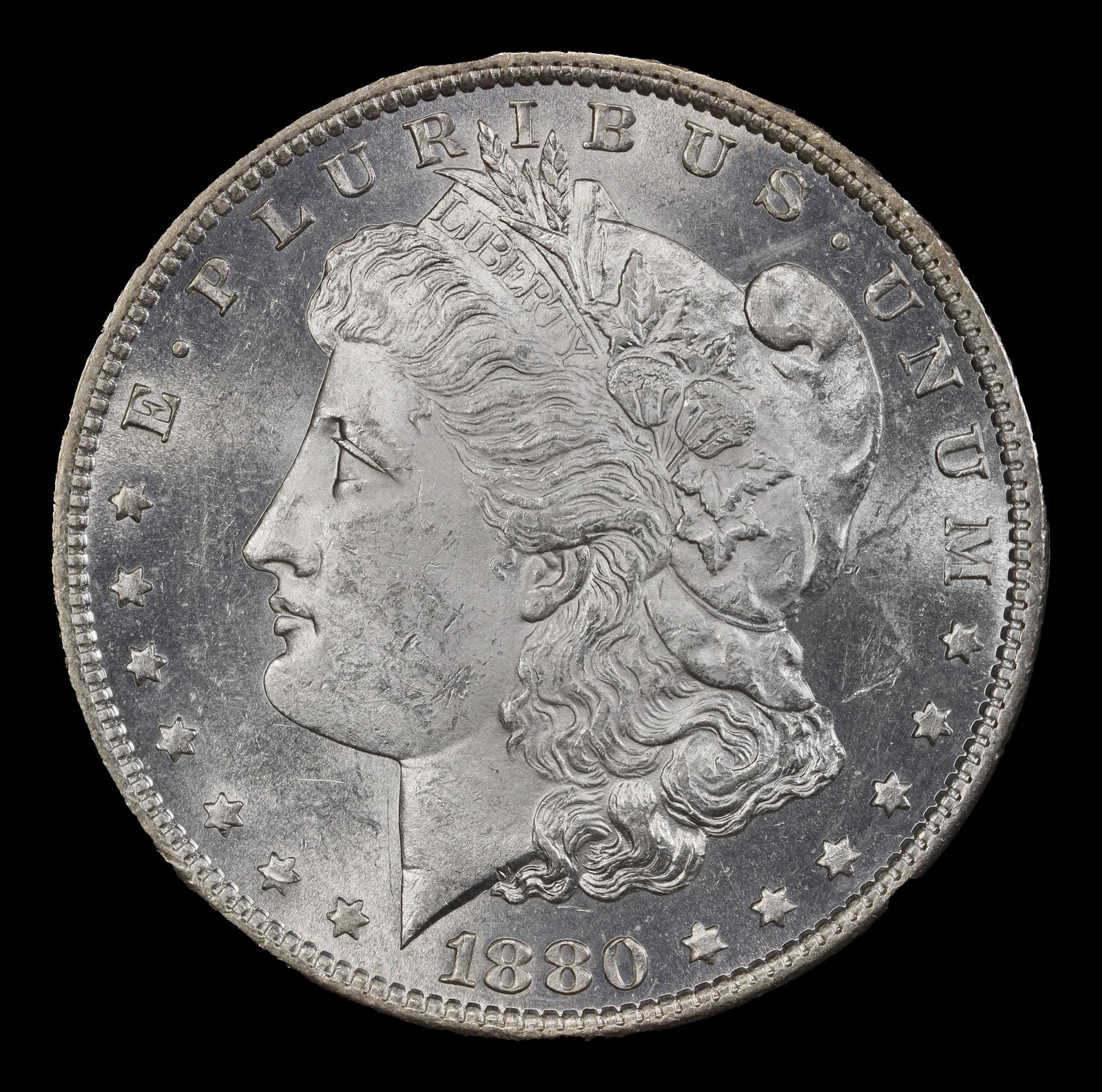 1880-o Morgan Dollar $1 ms63+ SEGS - 2