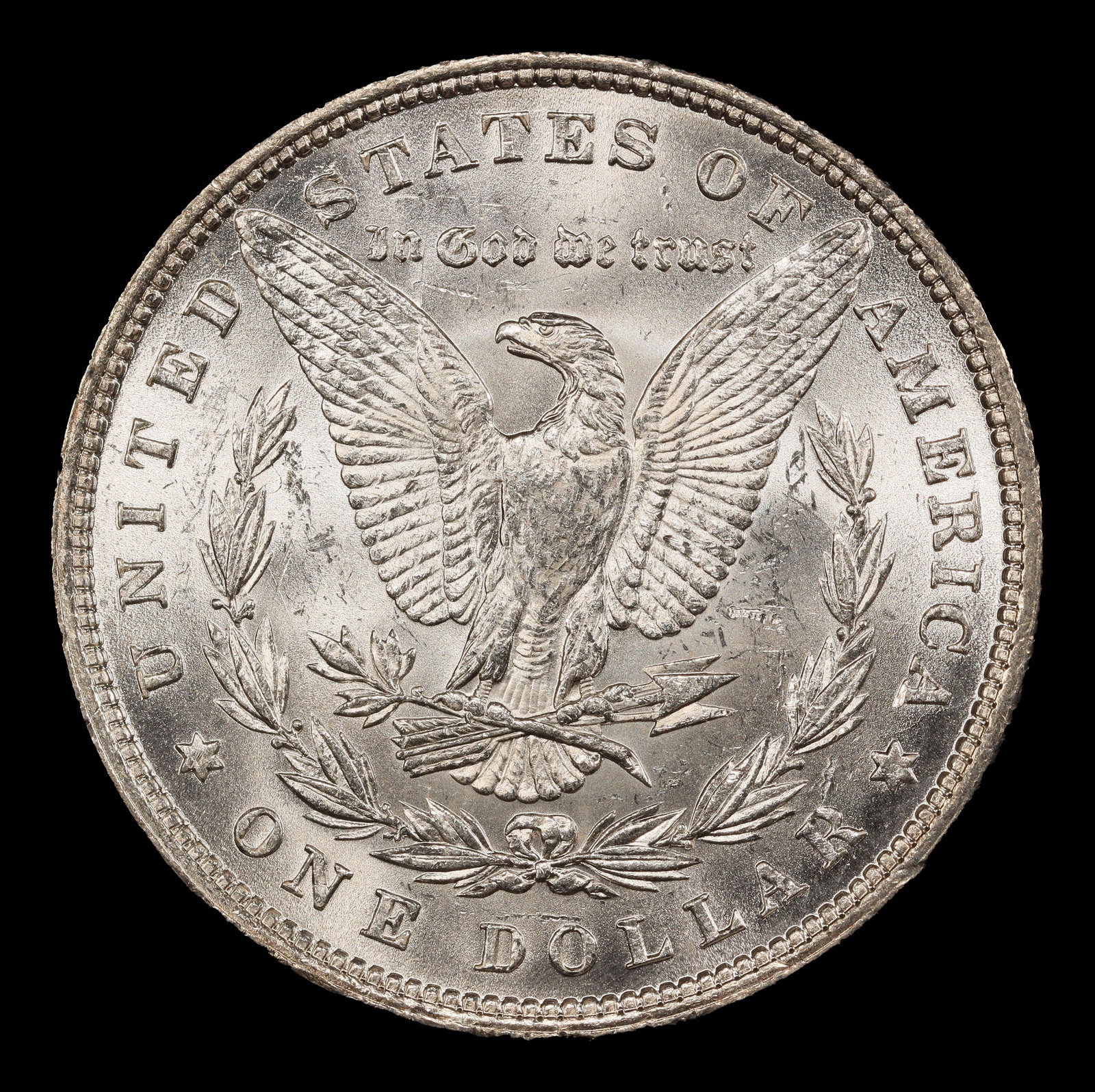 1880-p Morgan Dollar $1 Grades ms64 - 3