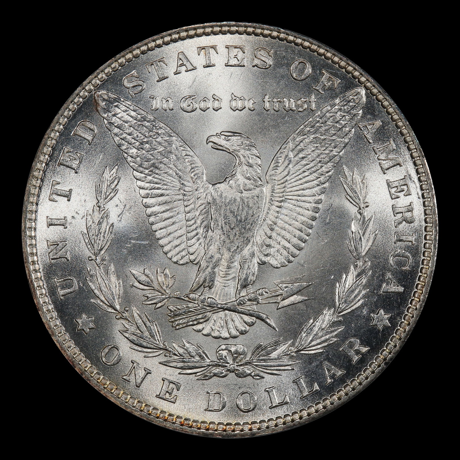 1880-p Morgan Dollar $1 Grades ms65+ - 3