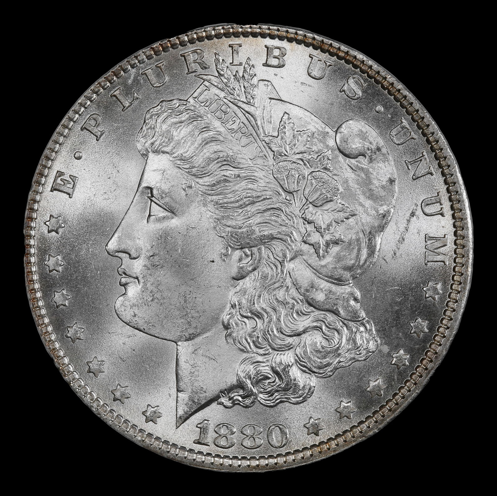 1880-p Morgan Dollar $1 ms65+ SEGS - 2