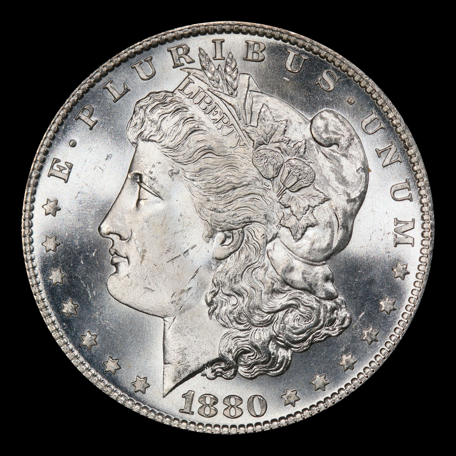 1880-s Morgan Dollar $1 Grades ms64+ - 2