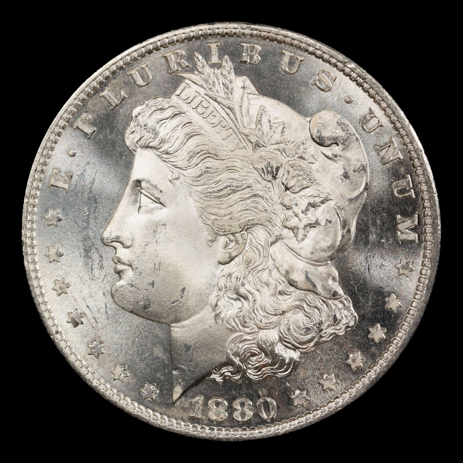 1880-s Morgan Dollar $1 Grades ms65 - 2